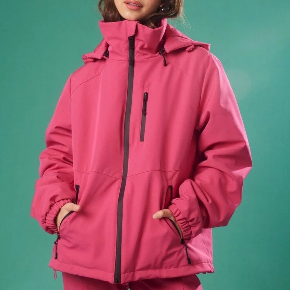 NWOT Pink Ski Jacket and Pants Set